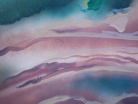 flat texture of wavy paint.