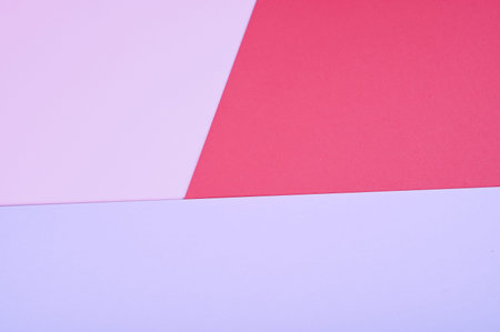 Multicolored empty image for any design purposes, colored paper violet, rosepink, lavenderの写真素材