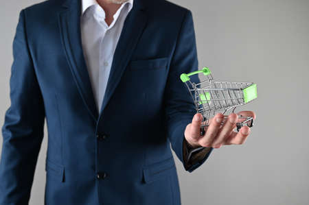 Business shopping concept, business suit and procurement. High quality photoの写真素材