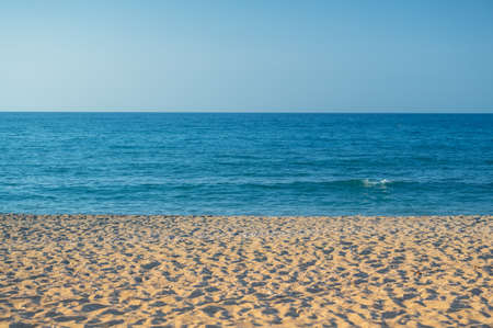 Calm sea near the beachの写真素材