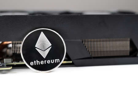 Profitable mining on video cardsの写真素材
