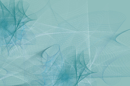 blue abstract background made from curved linesのイラスト素材
