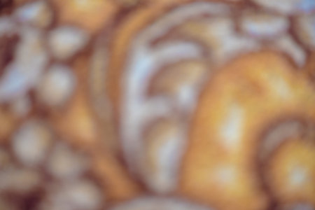 Abstract Orange and Brown Blurred Background