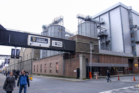Dublin, Ireland, 24 October 2012: Guinnes Storehouseのeditorial素材