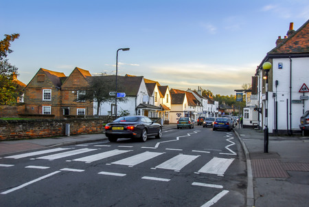 Surrey, UK, 1 November 2012: Chobhamのeditorial素材