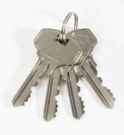 isolated keyの写真素材