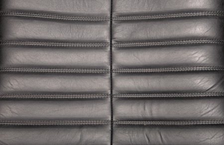 Diagonal texture of black leather.の写真素材