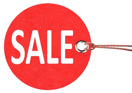 Red sale tagの写真素材