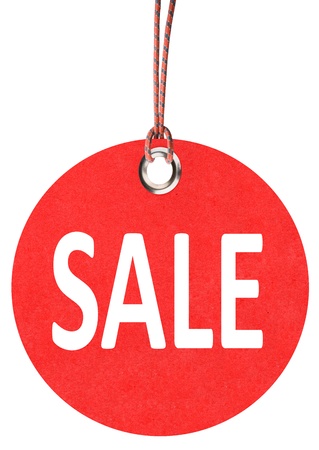 Red sale tagの写真素材