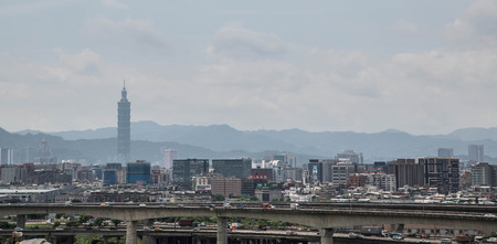 Cityscape of Taipeiのeditorial素材