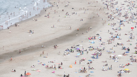 On a road trip with a camper van in the great north of Spain. Along the north west coast of the atlantic ocean. Landscapes, nature and surfing captures are the result of this impressive tour.の写真素材