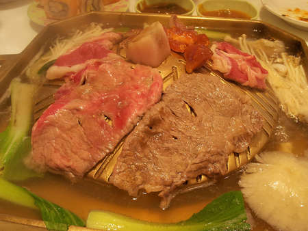 Japanese dish of fried meat 1の写真素材