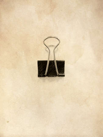 Paper clip 1 @ kazama14の写真素材