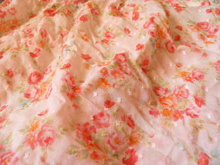Pink rose clothの写真素材
