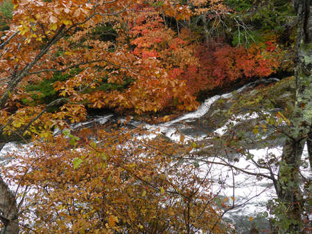 Ryuzu falls ,Nikko ,Japan の写真素材