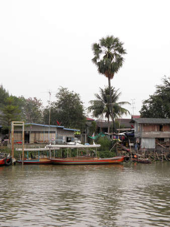 Thai house in Ayutthaya,Thailandの写真素材