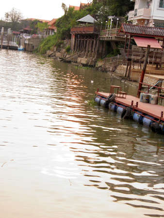 Thai house in Ayutthaya,Thailandの写真素材
