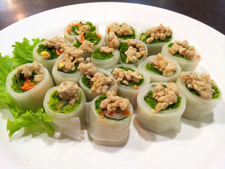 Fresh Spring Rollの写真素材