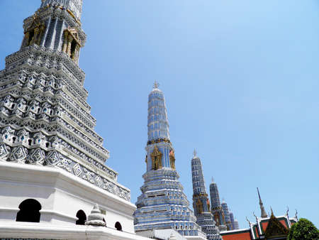 The Wat Phra Kaeoの写真素材