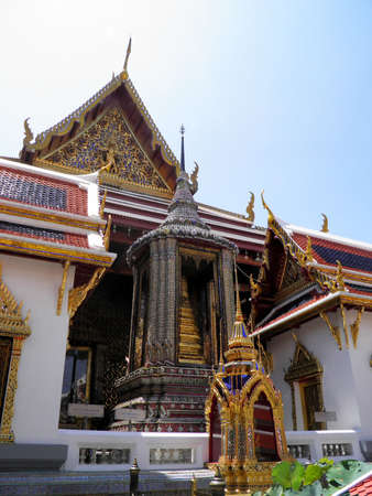 The Wat Phra Kaeoの写真素材