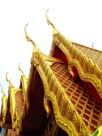 Thai temple roof の写真素材