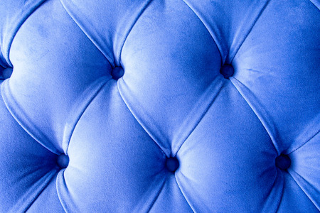 Blue background of the furniture and upholstery textureの写真素材