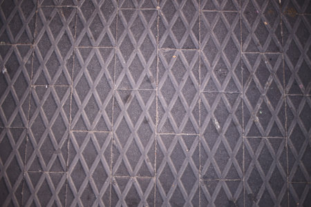 Pavement in the rhombus shape, concept for design and decoration, texture background, element of...