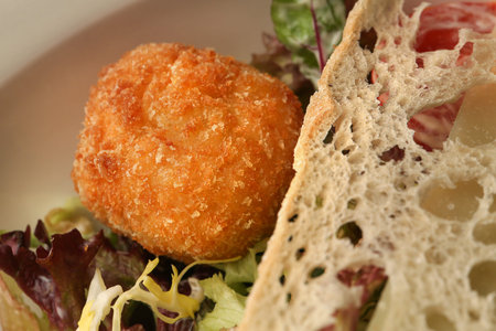 Vegetable salad. Close upの写真素材