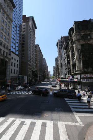 Street. America, New York City - May 10, 2017