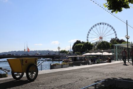 Geneva Ferris Wheel.のeditorial素材