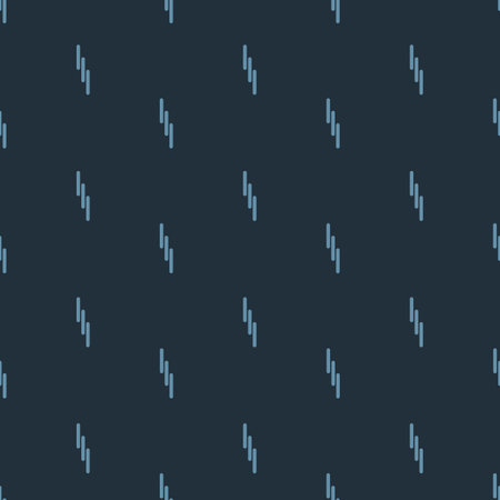 Abstract shapes geometric motif of mosaic chess made of small rounded elements, basic pattern, seamless background. Modern swatch for fabric design textile,and all over print block. Dark navy blue, blue colors.のイラスト素材