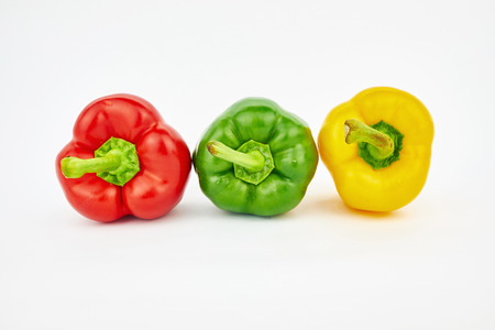 colorful bell pepperの写真素材