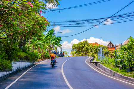 Bali hillの写真素材