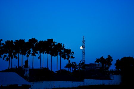 Bali Moonの写真素材