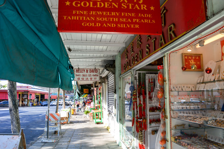 Hawaii Chinatownのeditorial素材