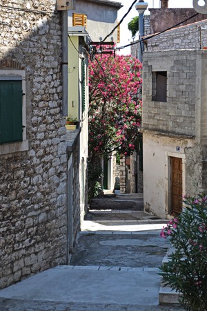 Old buildings downの写真素材