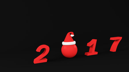 2017 with hat