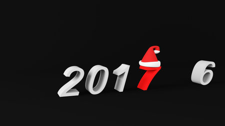 2017 hat with 2016 year