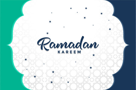Ramadan Kareem greeting card. Ramadan Kareem background. Vector illustrationのイラスト素材