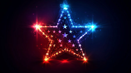 Star of David. Vector illustration