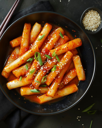 Korean food Stir-fried mackerel with sesame seedsの写真素材