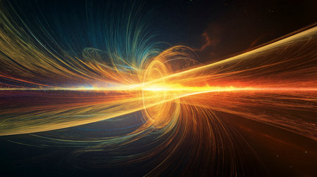 Abstract fractal. Fractal art background for creative design. Decoration for wallpaper, desktop, poster, cover booklet. Print for clothes, t-shirt. Creative illustration for designの写真素材