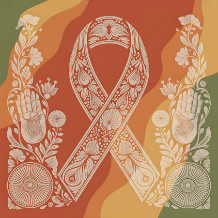 Breast Cancer Awareness Ribbon. Vector Illustration. EPS 10.の素材