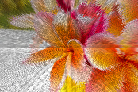 Point and sharp shape abstract pink and colourful backgroundの写真素材