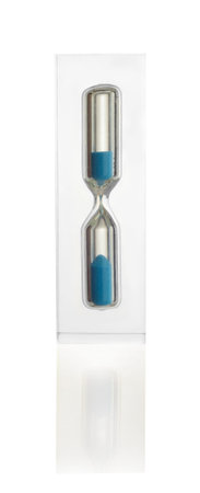Hourglass isolated on white background