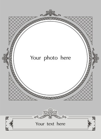 Vector decorative frameのイラスト素材