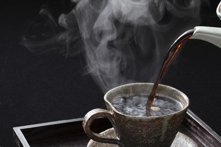 hot coffeeの写真素材