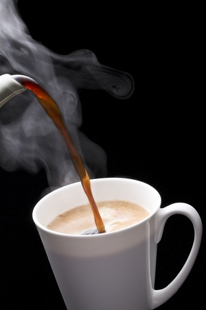 hot coffeeの写真素材