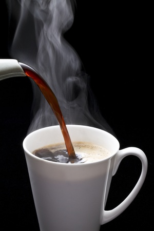 hot coffeeの写真素材