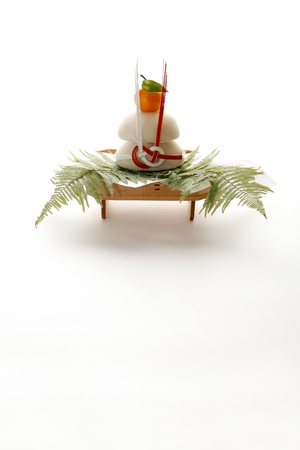 Japanese-style New Year decorationの写真素材